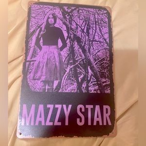 Jazzy Star Metal Sign